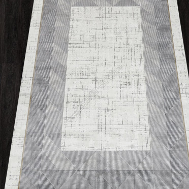 Ковер SI006D - GREY / GREY - Прямоугольник - коллекция LISSABON