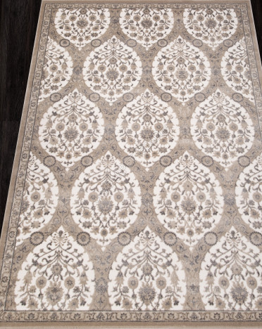 Ковер российский D740 ATLANTIS (PP Heatset Высокоплотный, бежевый)