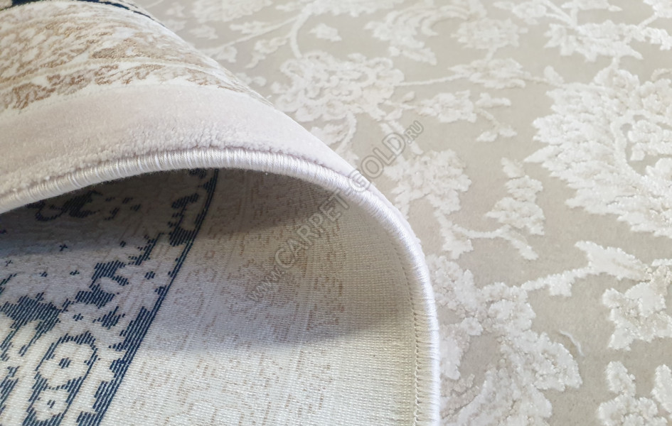 Турецкий ковер SHIMAL 9070D B.CREAM- B.BLUE