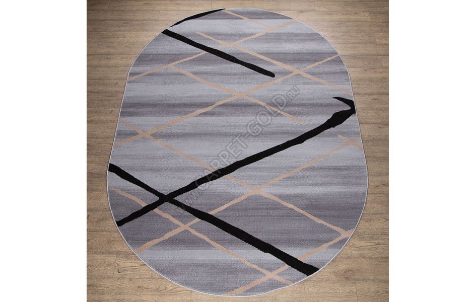 КОВРЫ ДИЗАЙН 15748 ЦВЕТ 10742 Лайла де Люкс овал