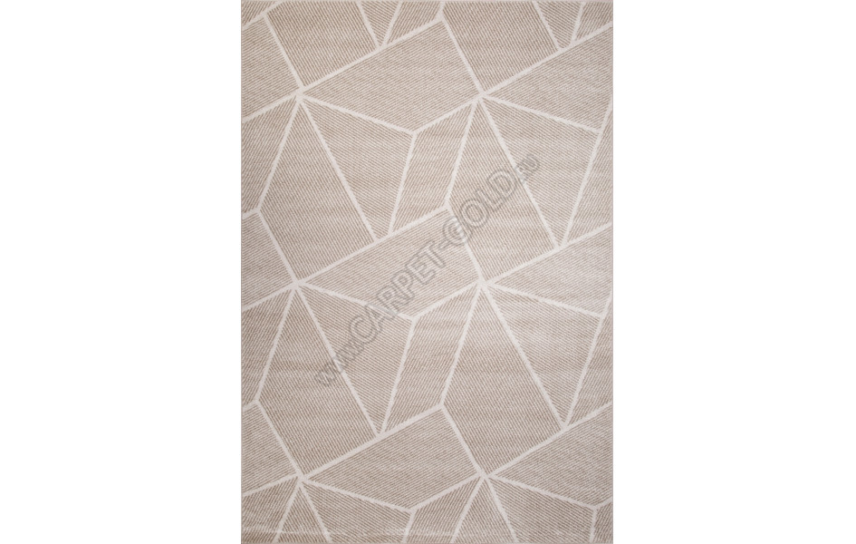 Ковер F057 - BEIGE - Прямоугольник - коллекция TORNADO