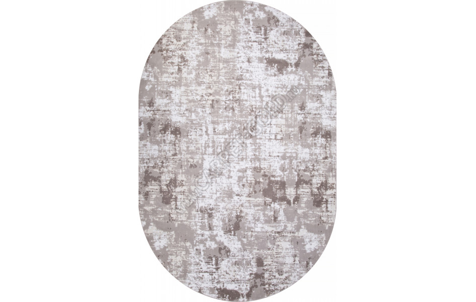 Ковер 8675 - GRAY - Овал - коллекция RICHI