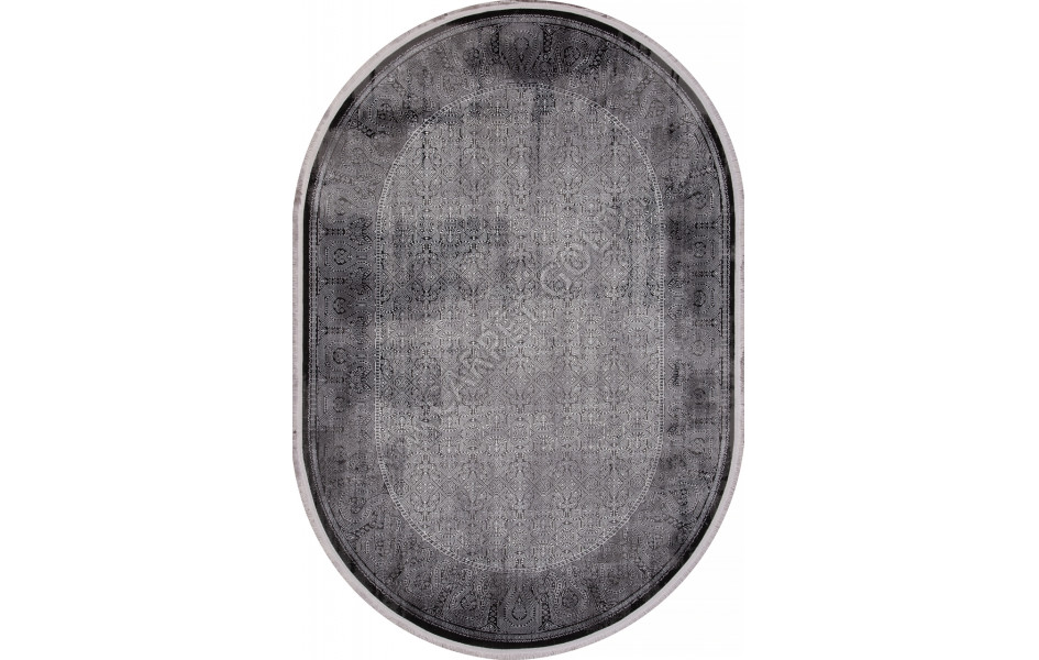 Ковер SI003G - GREY / GREY - Овал - коллекция LISSABON (Турция)