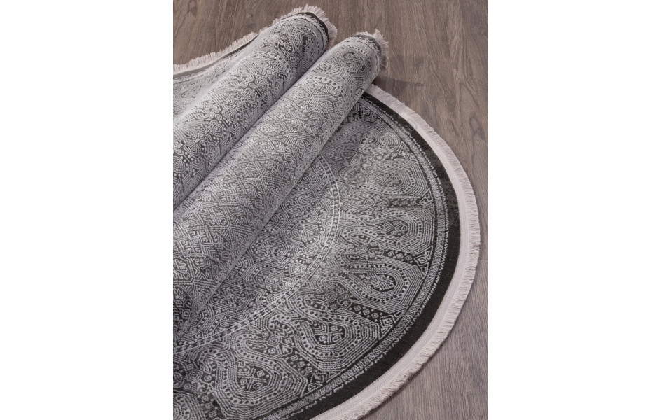Ковер SI003G - GREY / GREY - Овал - коллекция LISSABON (Турция)