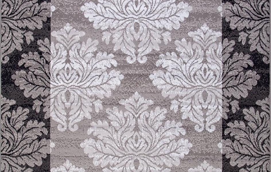 Ковер d213 - GRAY - Прямоугольник - коллекция SILVER