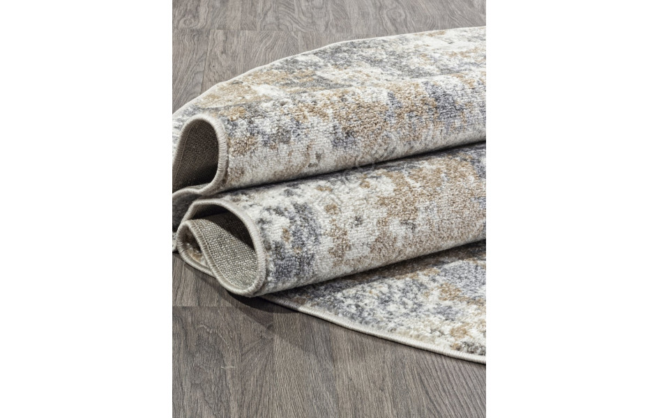 Ковер F149 - BEIGE - Овал - коллекция TORNADO