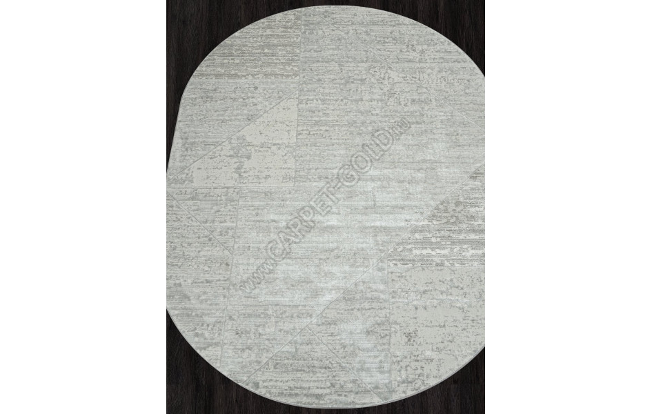 Ковер F196 - CREAM-GRAY - Овал - коллекция SIRIUS