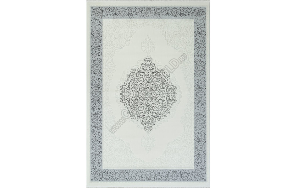 Ковер 00759B - CREAM HB / GREY FDY - Прямоугольник - коллекция SAHARA