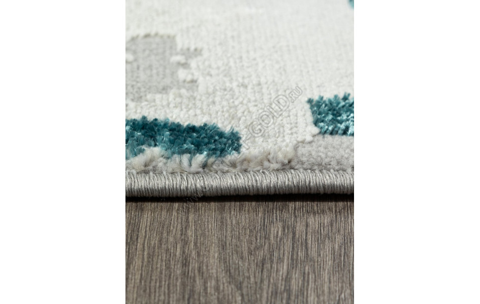 Ковер F283 - GRAY - Овал - коллекция PALERMO