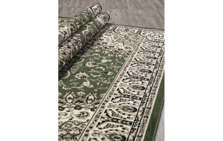 Ковер D409 - GREEN - Прямоугольник - коллекция GAVANA