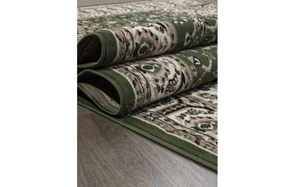 Ковер D409 - GREEN - Прямоугольник - коллекция GAVANA
