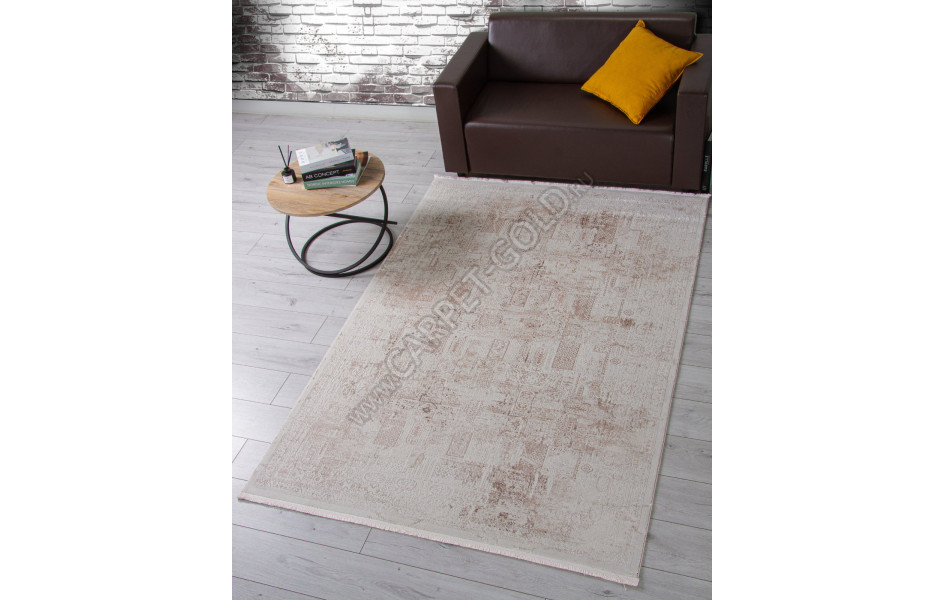 Ковер OC107A - CREAM / CREAM - Прямоугольник - коллекция OASIS