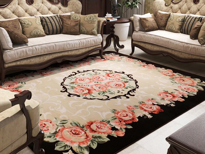 Правильный по габаритам классический ковер