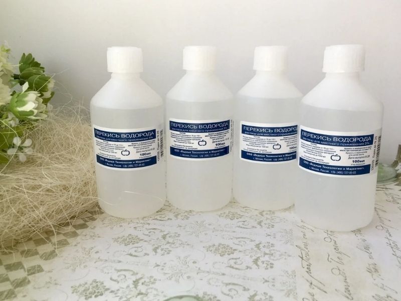 Как устранить запах с ковра перекисью водорода